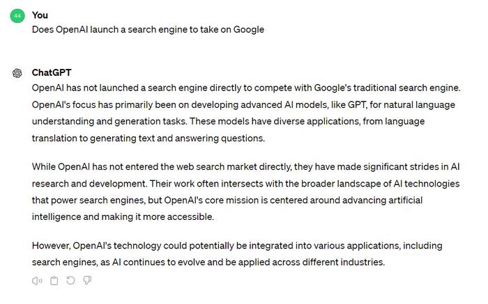 OpenAI或将发布搜索引擎，谷歌的麻烦来了？ | 大模界
