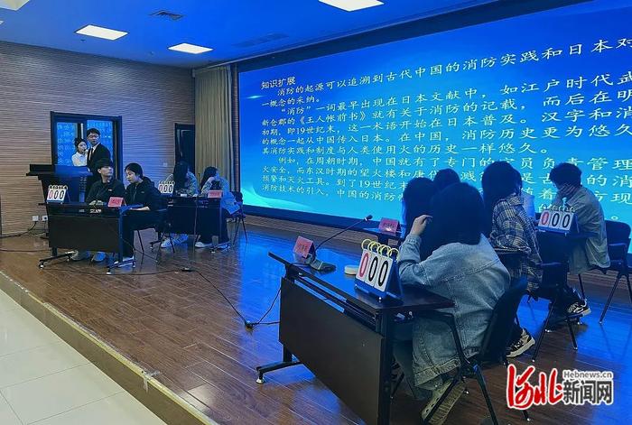 河北青年管理干部学院开展校园安全主题实践活动