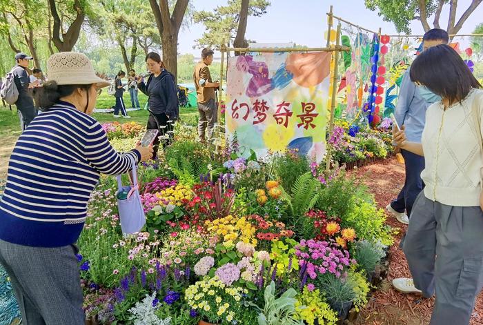 花草世界绿意生活 首都市民花园节举办