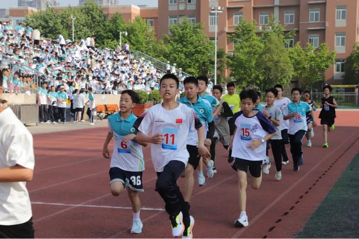 青春飞扬 运动无限 西安市经开第二中学第十六届春季田径运动会圆满落幕