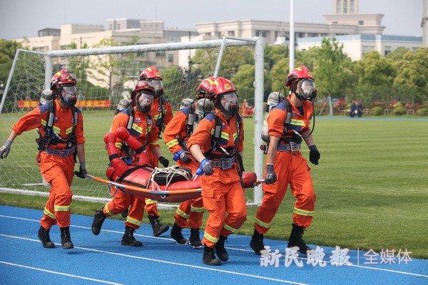 化工区消防春季消防运动会