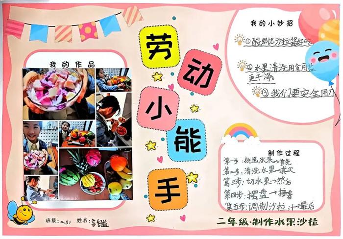 新知小学开展“我是劳动小能手”主题活动