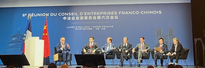 施耐德电气集团董事长赵国华(Jean-Pascal Tricoire)出席中法企业家委员会第六次会议