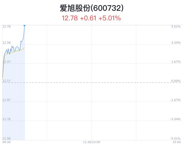 爱旭股份大幅上涨 子公司获政府补助资金