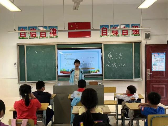 湘纺小学教育集团正江校区加强师生廉洁文化教育