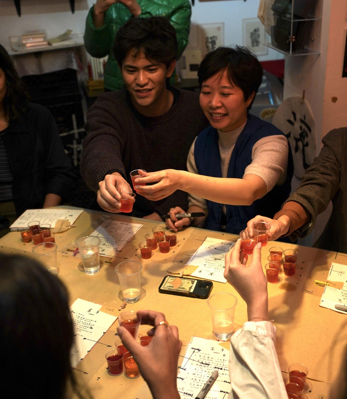 图:早春青红酒品鉴分享活动现场