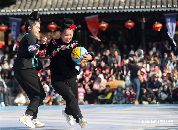 贵州“姑妈篮球”：赛事进景区 流量成游量