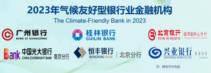 2023年气候友好型银行业金融机构正式发布，广州银行等6家银行上榜