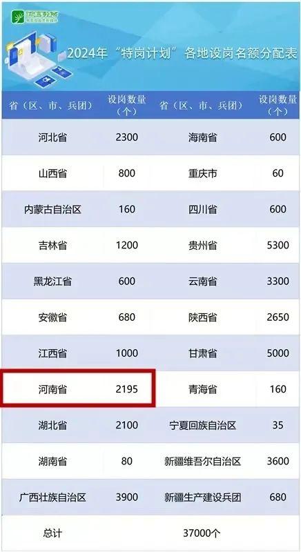 期满可入编！河南有2195个名额！