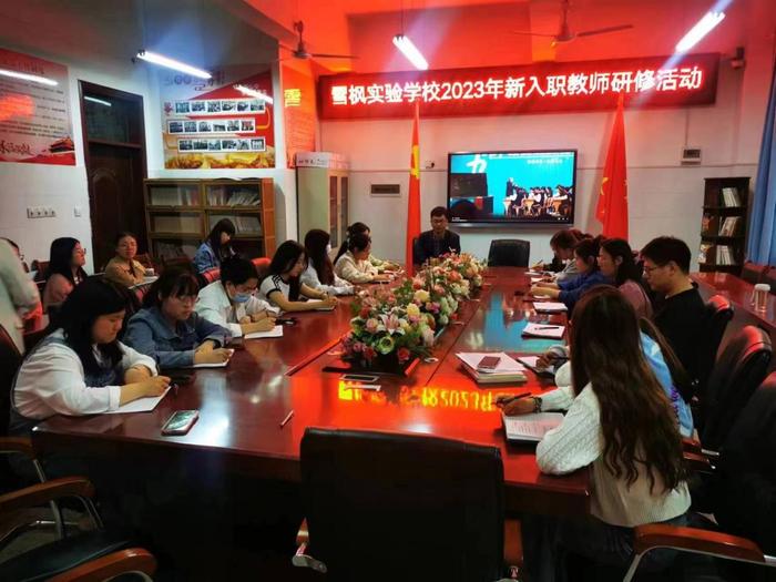 镇平县雪枫街道中心校开展新入职教师跟岗研修活动