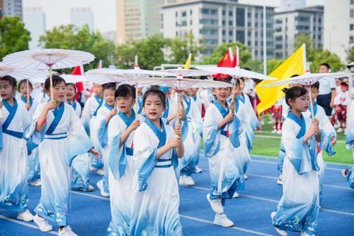 体韵舞华章，艺彩映古香——合肥市明珠小学第六届“发现教育”体育节隆重开幕