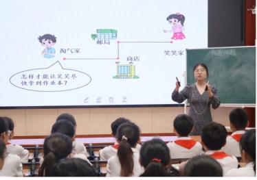 梁园区凯旋路第二小学开展数学青年教师赛课活动