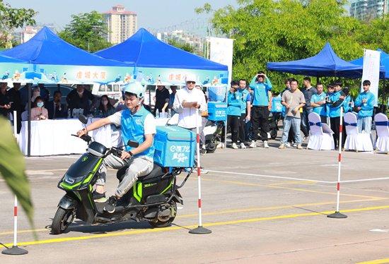 江西省赣州市全面提升网约配送员技能水平