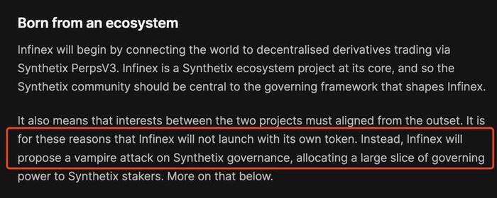 浅析Synthetix创始人的新项目Infinex：首日“吸金”逾5000万美元，会发新代币吗？