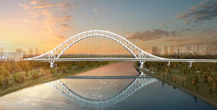 咸阳市彩虹一路跨渭河大桥项目即将开工