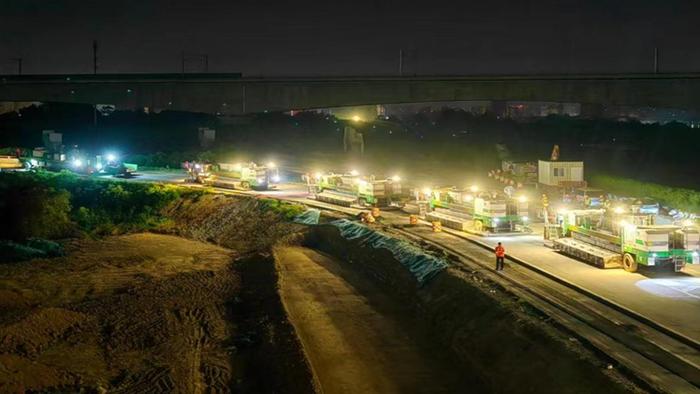 西安绕城高速公路专项整治工程开工