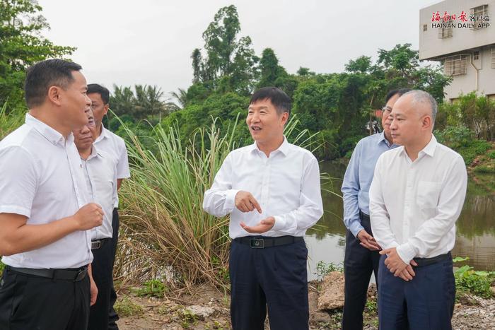 刘小明在海口市调研检查中央生态环保督察反馈问题和燃气安全隐患问题整改情况