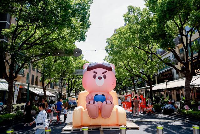 辐射带动五角场！大学路限时步行街开街一周年，推出美食节、花市等焕新活动