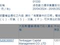 绿色动力环保(01330.HK)遭Tenbagger Capital减持65.8万股