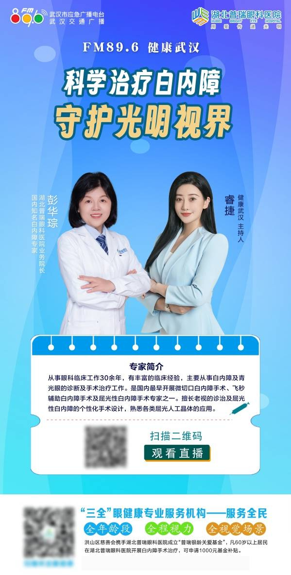 彭院长参加《健康武汉》节目