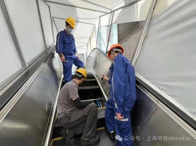 上海这条轨道交通线路乘梯设备升级！“无感”改造减少乘客出行影响