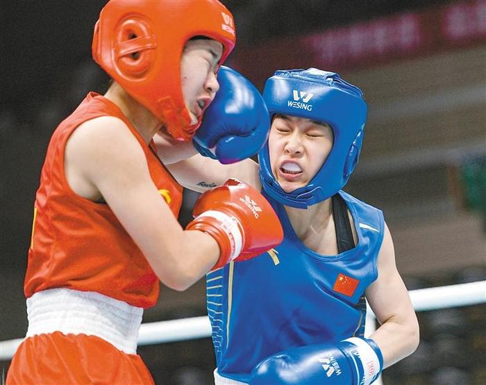 国内高水平女拳手齐聚古城 全国女子拳击锦标赛开赛