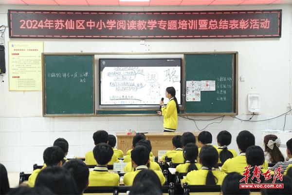 苏仙区2024年中小学阅读教学专题培训暨总结表彰活动圆满举行