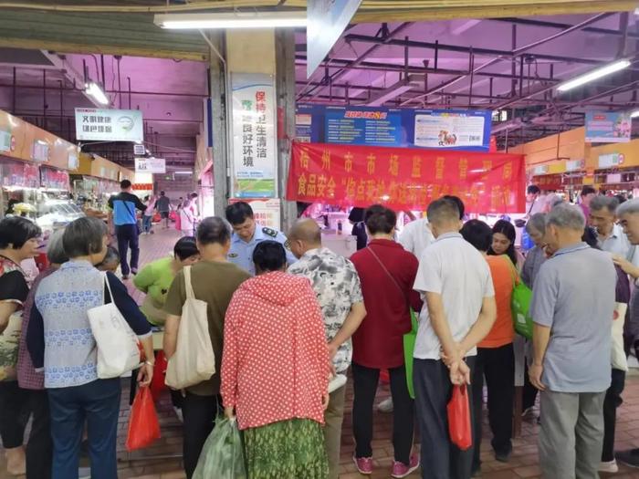 “你点我检 你送我检”走进农贸市场受热捧  广西梧州市市场监管局积极开展食品安全快速检测守护市民“菜篮子”