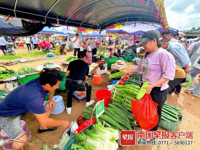 赶圩咯！快来南宁那马圩日感受热腾腾的生活吧