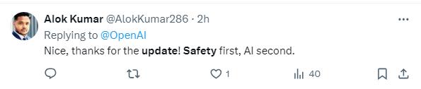 核心安全团队解散后，OpenAI公布10大安全措施，网友点赞
