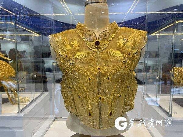 探馆文博会丨贵州馆：7.8公斤的24K纯金帽 制作耗时180天