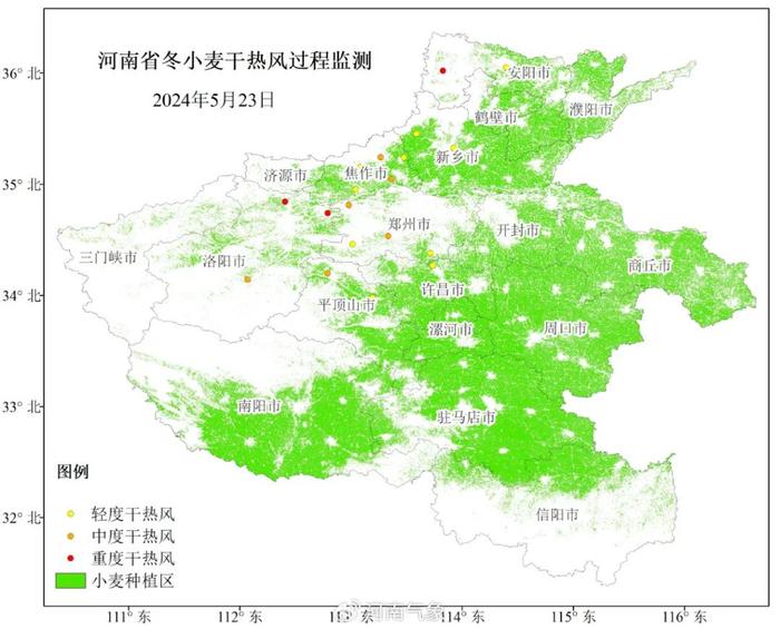 河南已收获小麦227万亩！未来三天多雨