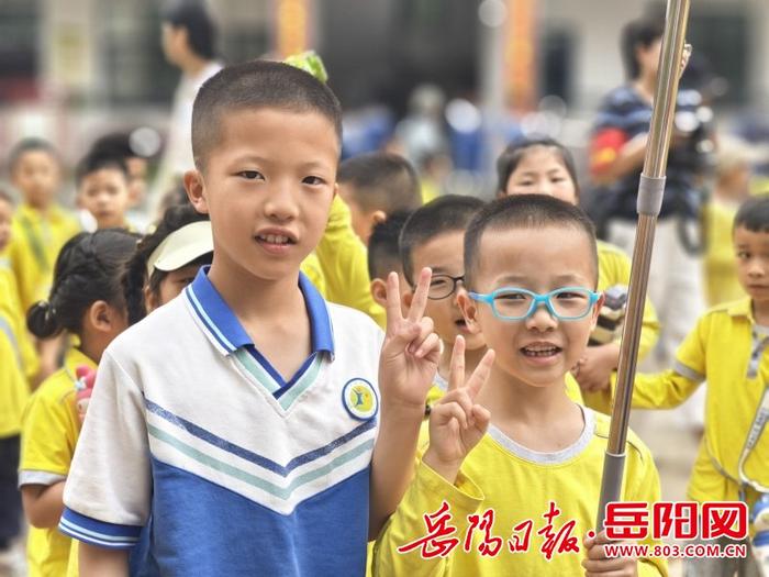 平江县幼教中心第一幼儿园：小学初体验 衔接“幼”成长