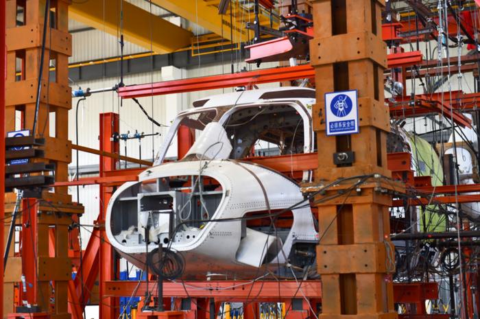 航空工业实现国内首个基于静力约束的直升机全机静力试验