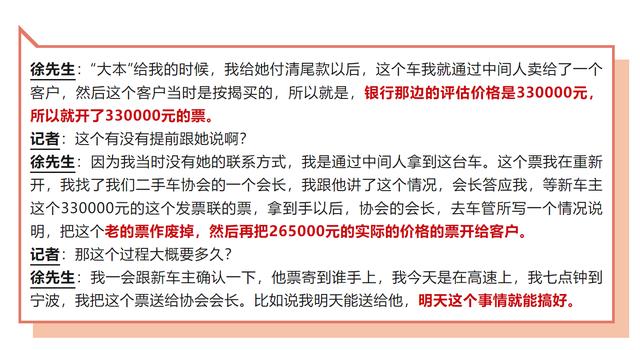 什么操作？奔驰车卖了26万5，发票开33万