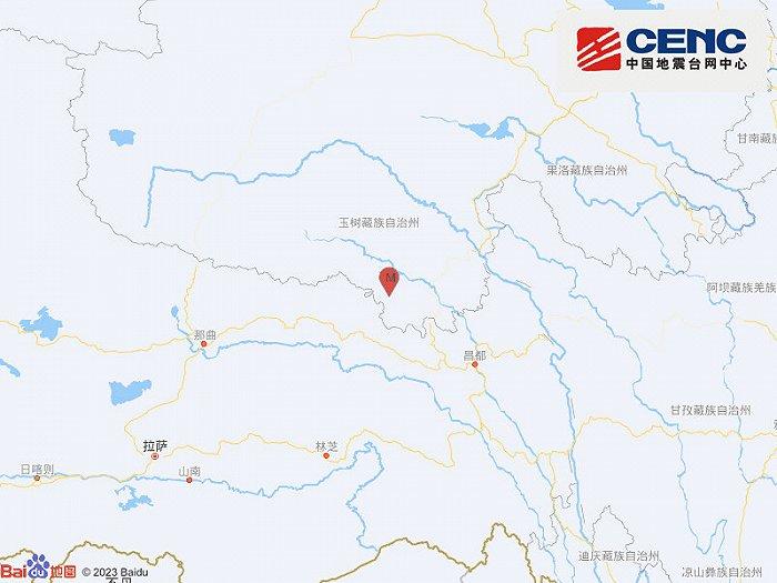 青海玉树州囊谦县发生3.1级地震，震源深度9千米