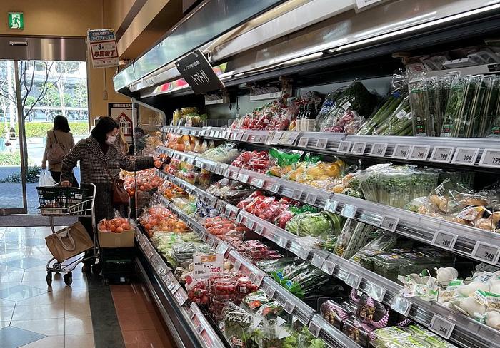 日本4月份核心消费者物价指数同比上涨2.2%