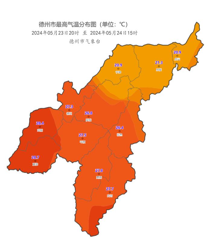 中雨+雷电！7至8级阵风！德州最新天气预报