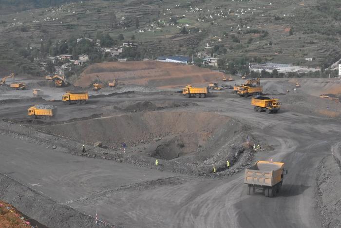 火力全开！赫章黄家山露天煤矿跑出全省项目建设“加速度”