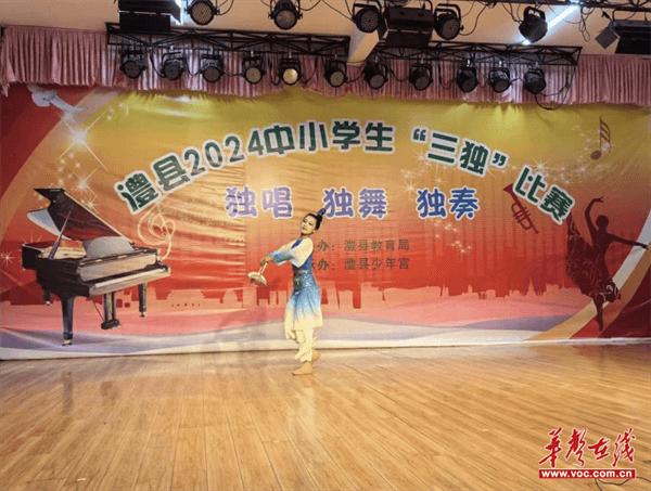 澧县举办全国第八届中小学生艺术展演
