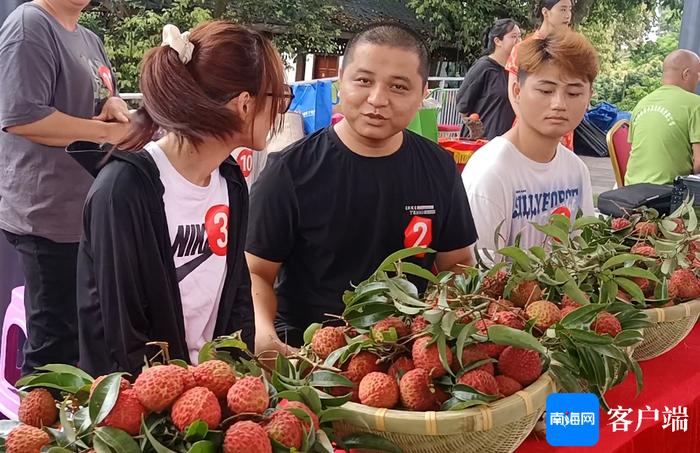 海口火山荔枝王首次销往阿联酋 收购商：得益于海南自贸港直达中东国际航线