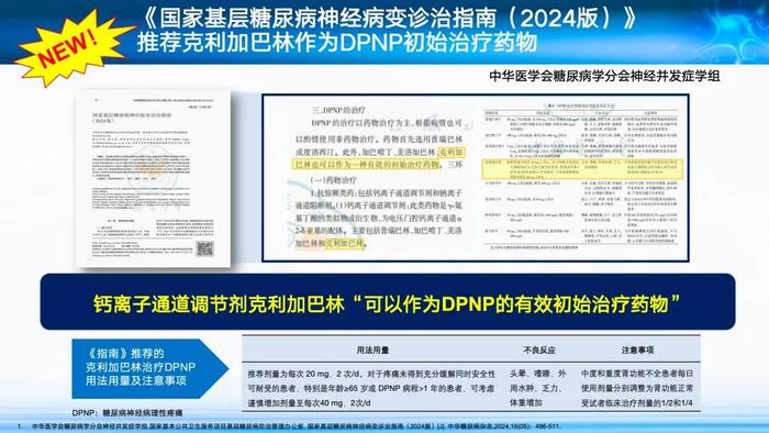 思美宁（苯磺酸克利加巴林胶囊）——中国大陆首个获批DPNP适应症的1类新药荣耀上市！