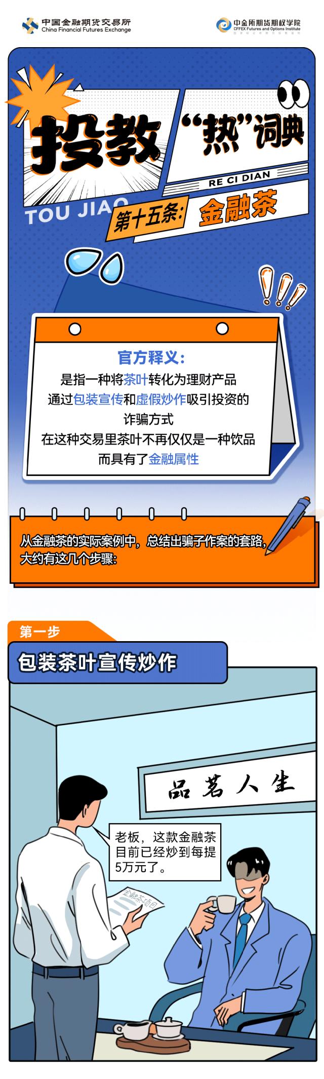 515&防非宣传月 | 投教“热”词典第十五条——金融茶