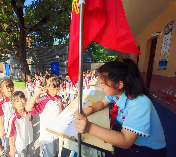 未央区雷寨小学2024年少先队员入队闯关活动