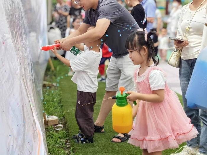 欢乐六一 趣动一夏 西安市灞桥区第六幼儿园六一儿童节游园会活动