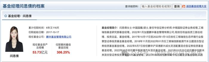 她不尴尬尴尬的就是你！鹏华基金闫思倩亏40%强发“发起式基金”目标40亿谁买单！ 就因为像“校园女神”？