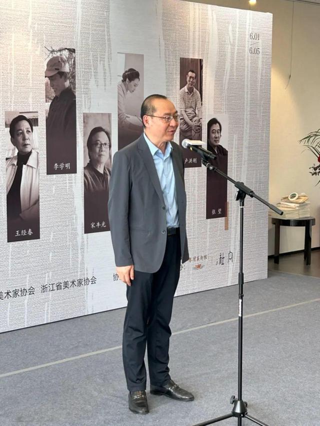 鹊华风雅“容社”中国画作品展在杭州开幕