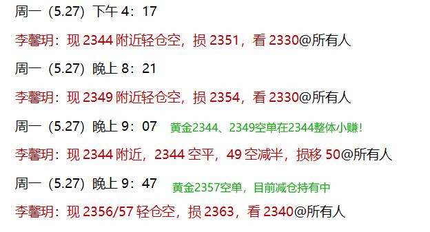 李馨玥：6.3黄金2325公开多单大赚止盈，开门红用实力回应质疑！