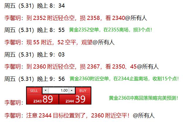 李馨玥：6.3黄金2325公开多单大赚止盈，开门红用实力回应质疑！