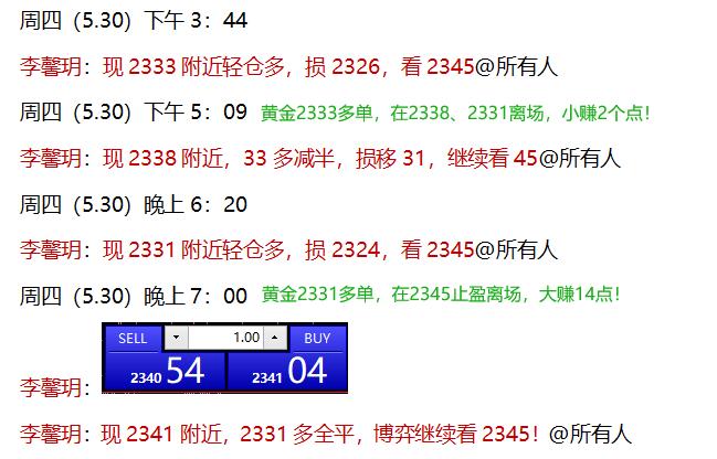 李馨玥：6.3黄金2325公开多单大赚止盈，开门红用实力回应质疑！